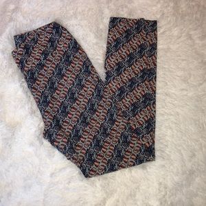 *Fall Sale* LulaRoe OS Americana Leggings